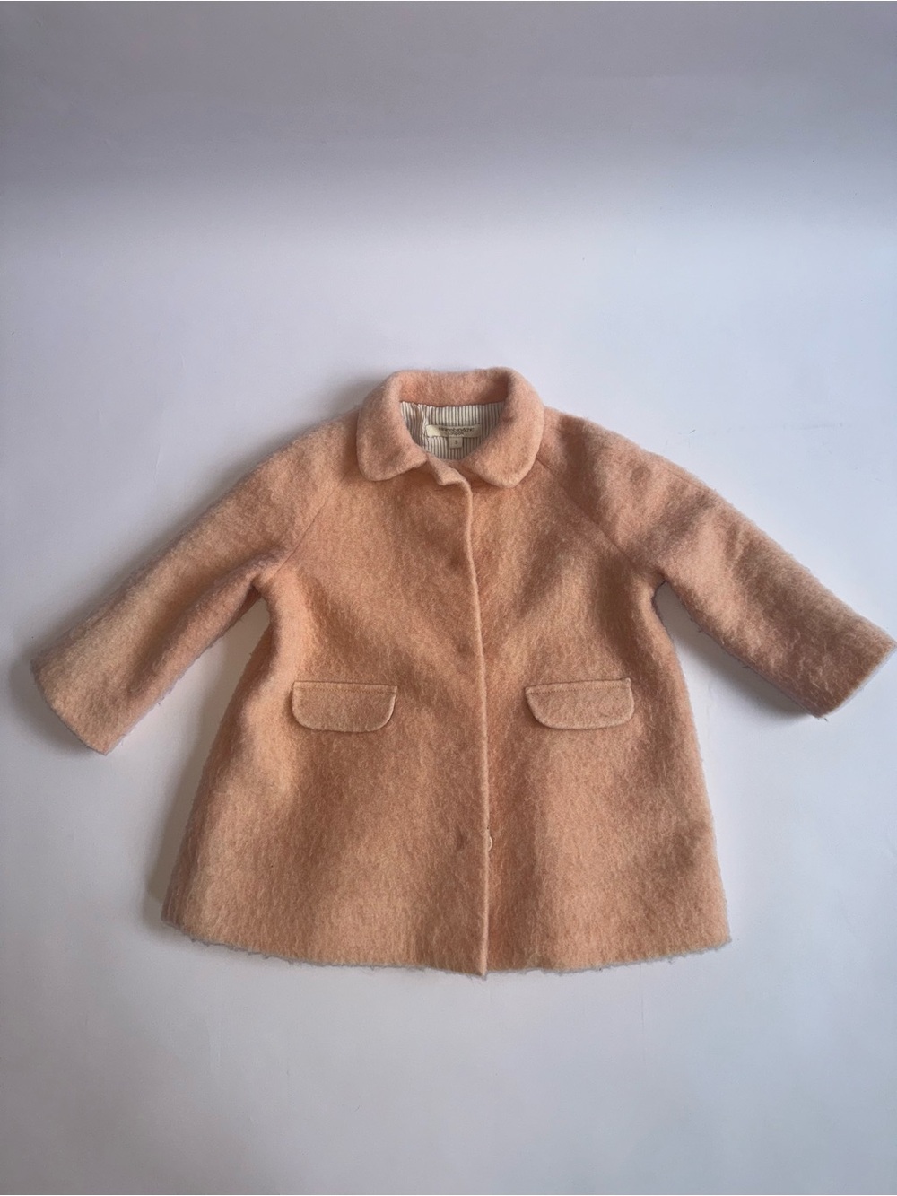 Caramel London Baby Classic Peacoat Dusty Pink Size 3T